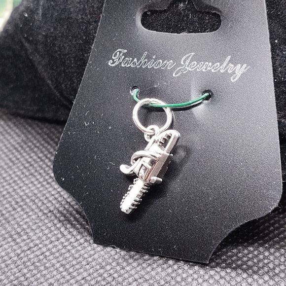 Electric Chain Saw tool Charm Pendant for Necklace  Bracelet Keychain New - Picture 5 of 5